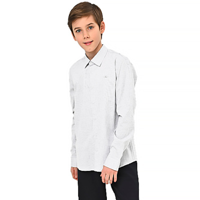 Рубашка школьная для мальчика Cegisa 4889 белая 1